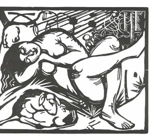 Pastora durmiente de Franz Marc